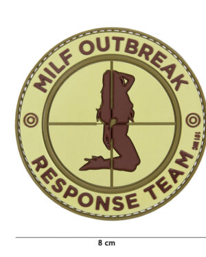 Patch 3D PVC Milf Outbreak coyote #18007