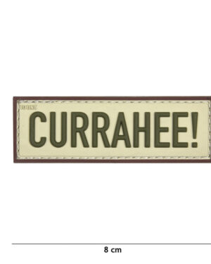 Patch 3D PVC Currahee! sand #17041