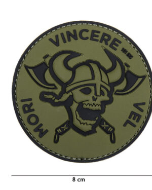 Patch 3D PVC Mori Vincere Vel green #18088
