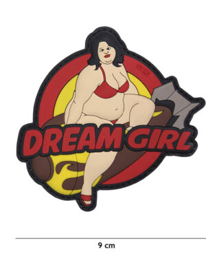 Patch 3D PVC Dream girl #17031