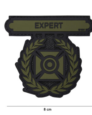 Patch 3D PVC Expert green #17062