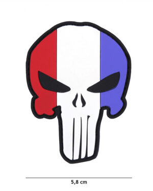 Patch 3D PVC crazy Punisher #9005