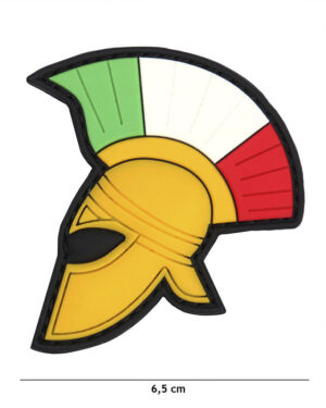 Patch 3D PVC Spartan helmet #20032