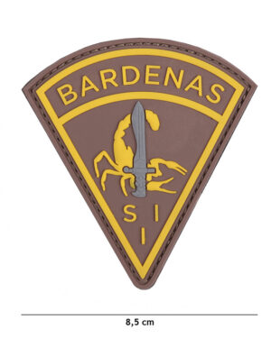 Patch 3D PVC Bardenas yellow/brown #20054