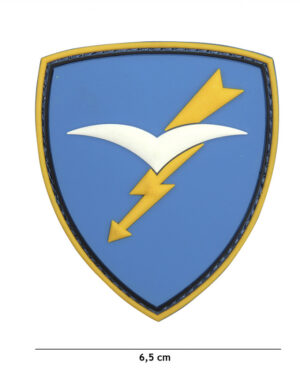 Patch 3D PVC Paratroopers Brigade Folgore blue #20064