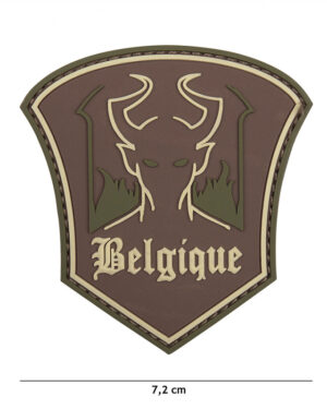 Patch 3D PVC Belgique devil #20073