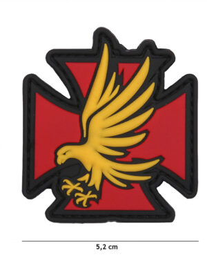 Patch 3D PVC Iron Eagle red #9020