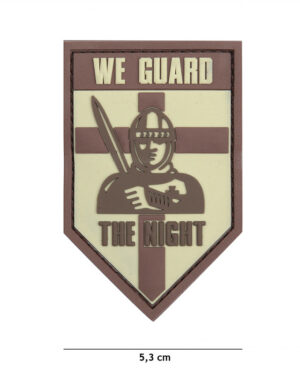 Patch 3D PVC We guard the night coyote #13111
