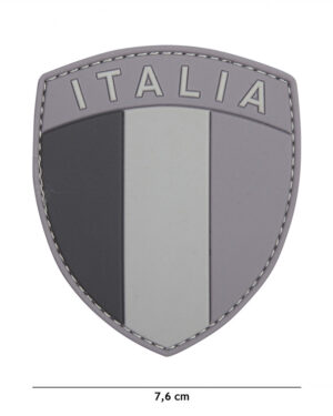 Patch 3D PVC Italia grey #13113