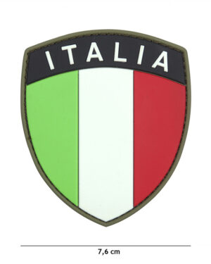 Patch 3D PVC Italia #9086