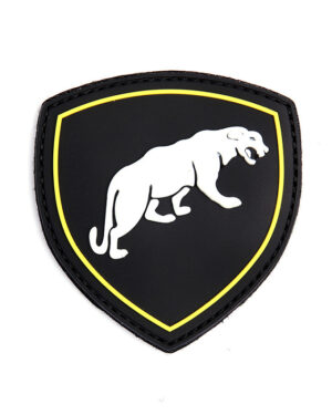 Patch 3D PVC Russian puma black #9069
