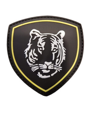 Patch 3D PVC Russian Tiger black #9065