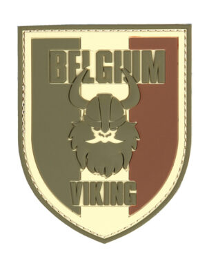 Patch 3D PVC Belgium Viking #2063
