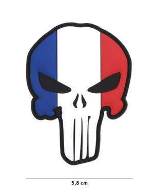 Patch 3D PVC Punisher French #4100