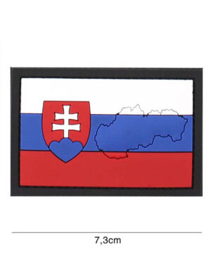 Patch 3D PVC Slovakia with contour #4117