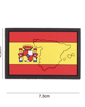 Patch 3D PVC Spain with contour #5114