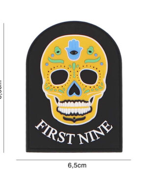 Patch 3D PVC First nine yellow #6125