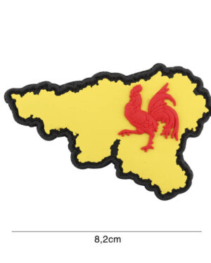 Patch 3D PVC Wallonië #7118
