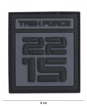 Patch 3D PVC Task Force 2215 style 2 #11152