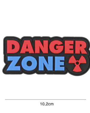 Patch 3D PVC Danger zone Mario #2110