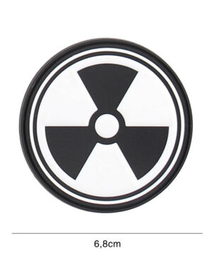 Patch 3D PVC Nuclear white #2116