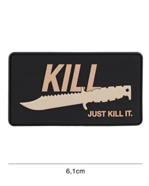 Patch 3D PVC Just kill it desert #8122
