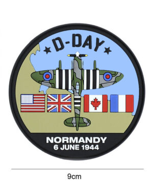 Patch 3D PVC D-Day Spitfire #7081