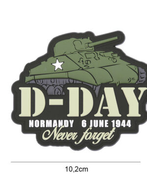 Patch 3D PVC D-Day Sherman #7096