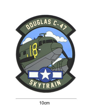 Patch 3D PVC Douglas C-47 #19075