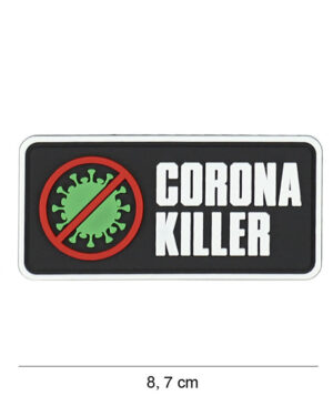 Patch 3D PVC Corona killer #8090