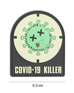 Patch 3D PVC Covid-19 killer #8091