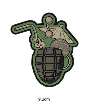Patch 3D PVC Cocktail grenade #13057