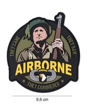 Patch 3D PVC 101st Airborne soldaat #17061