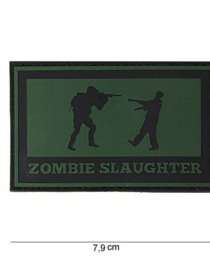 Patch 3D PVC Zombie slaughter #10047