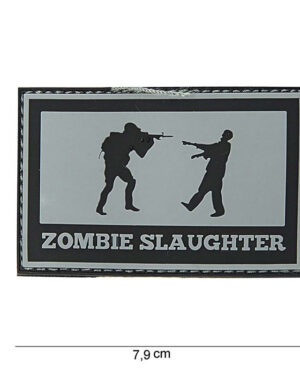 Patch 3D PVC Zombie slaughter #10048
