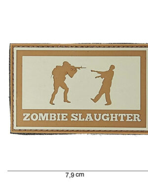Patch 3D PVC Zombie slaughter #10045
