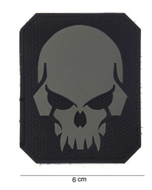 Patch 3D PVC Pirate skull #13018
