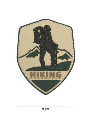 Patch 3D PVC Hiking Adventure #23010