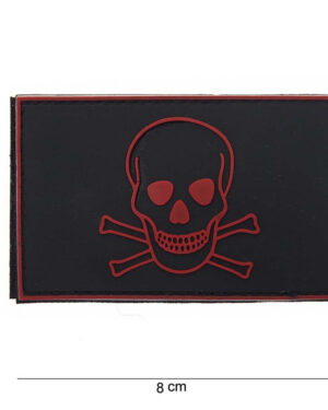 Patch 3D PVC Skull and Bones #10073