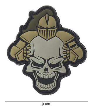 Patch 3D PVC Knight sand #10108