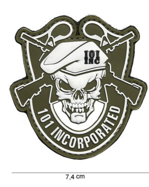 Patch 3D PVC 101 Incorporated green #15039