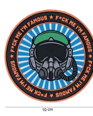 Patch 3D PVC F*ck me I'm famous #10039
