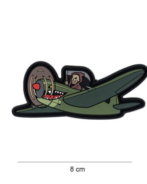 Patch 3D PVC Warhawk with grim reaper #14023