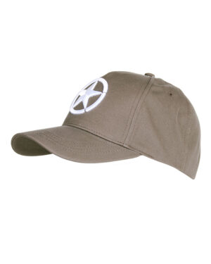 Baseball Cap Allied Star WWII 3D