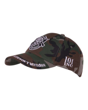 Baseball Cap 101 INC Airsoft division woodland