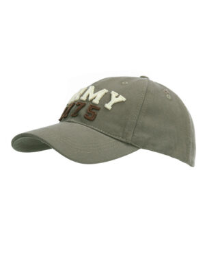 Baseball Cap stonewashed army 1775
