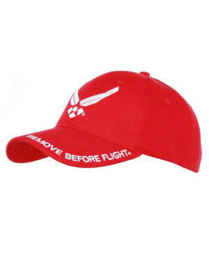 Baseball Cap Remove Before Flight
