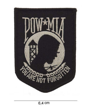Patch pow mia (black) #5042