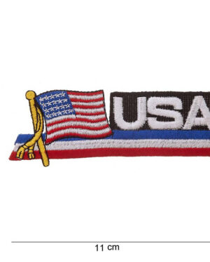 Patch waving flag USA #1041