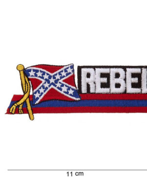 Patch waving flag Rebel #1042